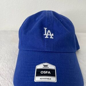 Los Angeles Dodgers Hat Cap Strap Back Mens One Size Blue MLB Baseball OSFA